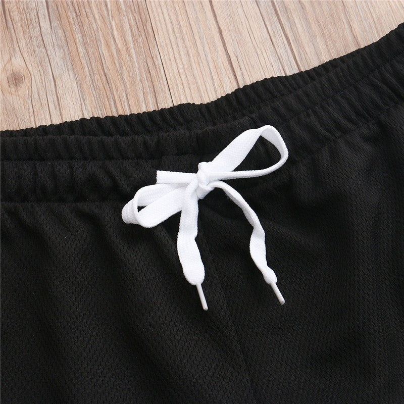 Summer Quick Dry Shorts Men Beachwear Workout Gym Sports Running Fitness Casual Elastic Drawstring Shorts For Men