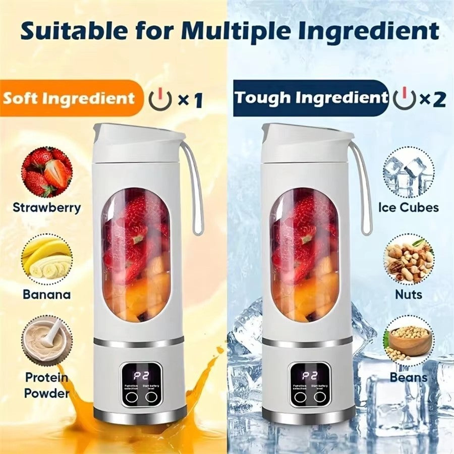 Liquidificador Portátil Espremedor Portátil Eletrodomésticos Eletrodomésticos Atividades ao Ar Livre Cozinha de Viagem Mini Liquidificador Portátil?