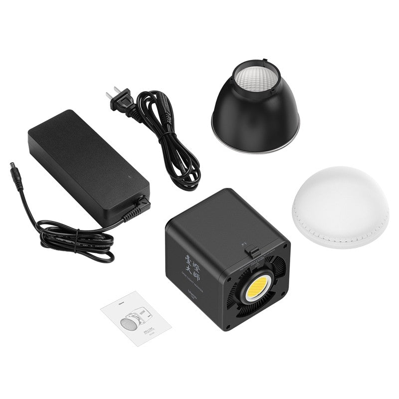 Ulanzi ML100RGB | ML100Bi 100W COB Video Light Full Color | 2700K-6500K Bi-Color Photography Studio Light for Shot Livestreaming