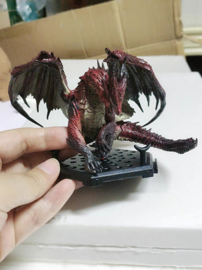Monster Hunter World Boneco Plus Todos os Dragões Rathalos Nergigante Nargacuga Zinogre Kushala Daora Xenojiiva Boneco Modelo Brinquedos de Presente