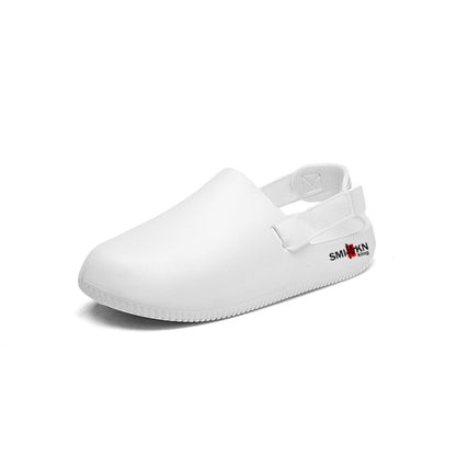 Men's casual hole shoes summer new EVA breathable soft soled sandals outdoor waterproof beach shoes youth fashion Joker slippers