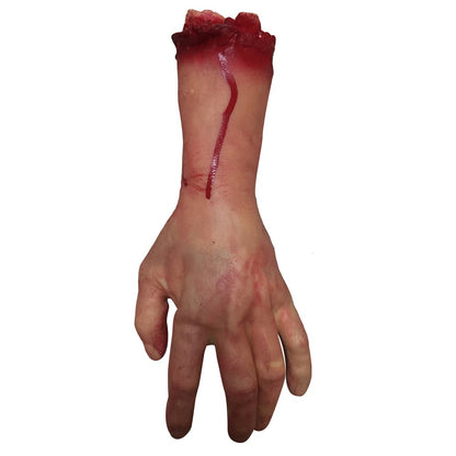 Horror Halloween Decor Blood Horror Broken Hand Model Arm Body Prop Rubber Props Prank Halloween Prop Haunted Party Decoration