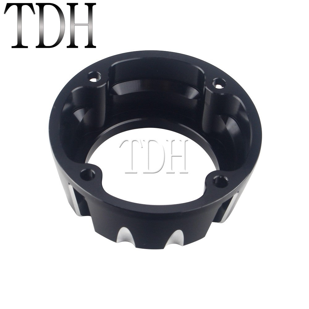 Motorcycle Muffler Exhaust Pipe Tip Replace Carbon End Cap for Harley Touring Softail Two Brother Racing 2-into-1 Full-System