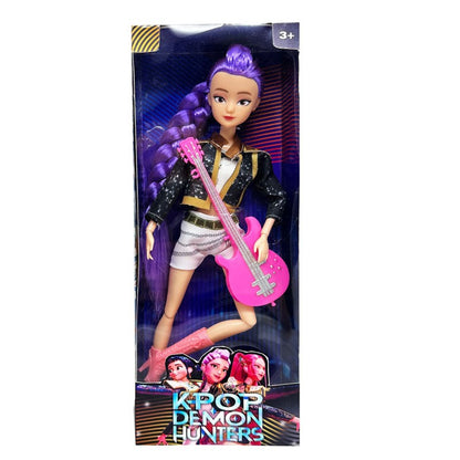NOVAS Bonecas de Brinquedo Kpop Demon Hunters Bonecos de Ação Rumi Mira Zoey Lindas Princesas Bonecas para Meninas de Plástico Brinquedo DIY para Meninas