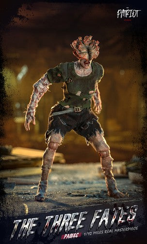 Em estoque Patriot Studio The Last of Us Clicker The Three Fates Zombie 1/12 Bonecos de Ação com Roupas de Pano Coleção de Brinquedos de Presente