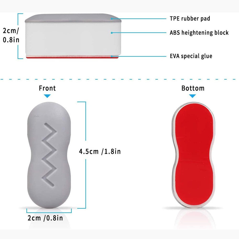 4 peças almofada universal para tampa de vaso sanitário, junta antiderrapante, almofadas para assento de vaso sanitário, amortecedores, absorvedor de choque, kits de assento de vaso sanitário para banheiro