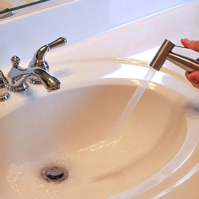 Handheld Bidet Toilet Sprayer Jet Kit Stainless Steel Shattaf Sprayer Kit Bathroom Personal Hygiene