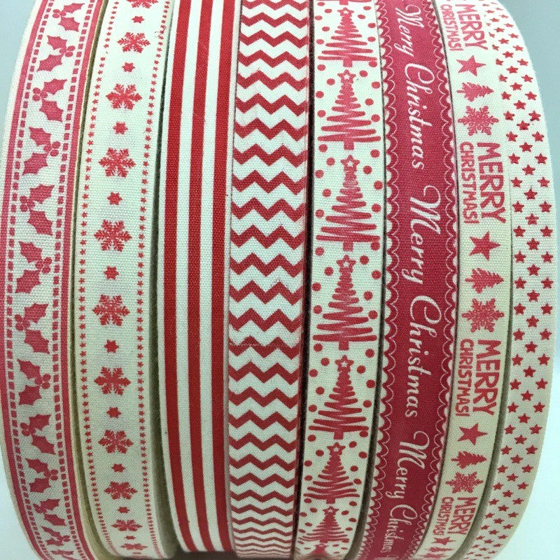 Gingham Ribbon Scottish Fabrics 10Y 2.5cm For Handmade DIY Craft Gift Floral Packing  Wedding Christmas Wreath Deco
