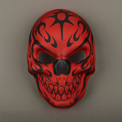 2023 Masks Mexican Day of The Dead Skull Mask Cosplay Halloween Skeletons Print Masks Dress Up Purim Party Costume Prop