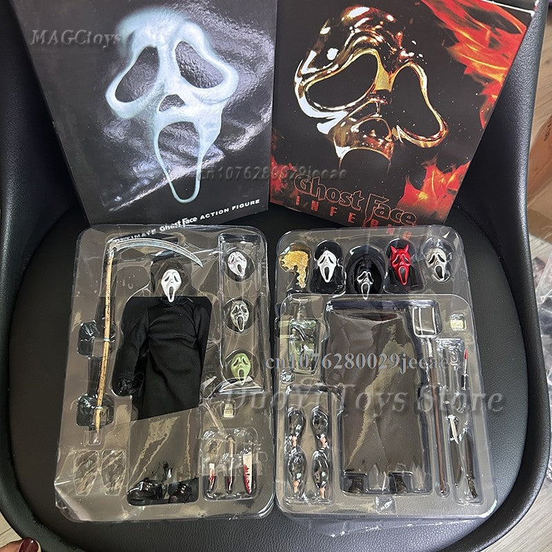 18CM NECA Scream PVC Action Figure Horror Face Figurine Toy Exclusive Collectible Model Gifts