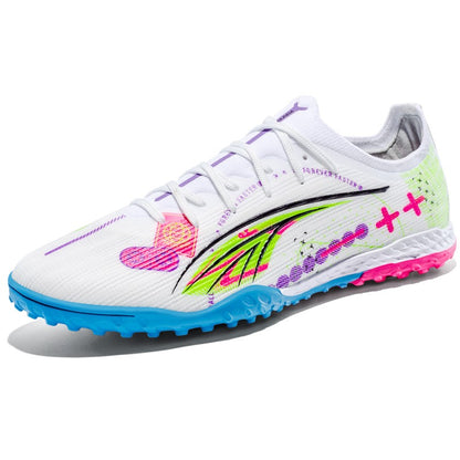 Soccer Shoes Men's Football Field Boots Grass Training Society Sports Soccer Cleats Without ShoeLaces Crampons De Football