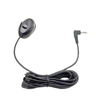 Mini Microfone de Carro Tipo Pasta Áudio Mãos-Livres Microfone 3,5mm Painel de Instrumentos Compatível com Bluetooth para Rádio de Veículo GPS
