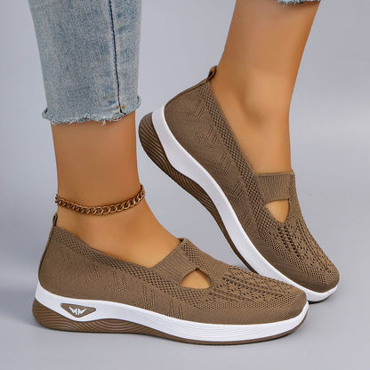 Women's summer breathable mesh flat shoes women's shoes casual sneakers shoes, clearance free shipping