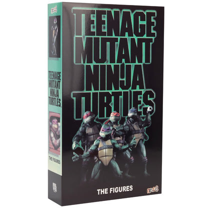 NECA 4 peças Boneco de Ação Tartarugas Ninja TMNT Edição Móvel Filmes Modelo Tartaruga Ninja Anime Infantil Para Presente de Boneca Brinquedo