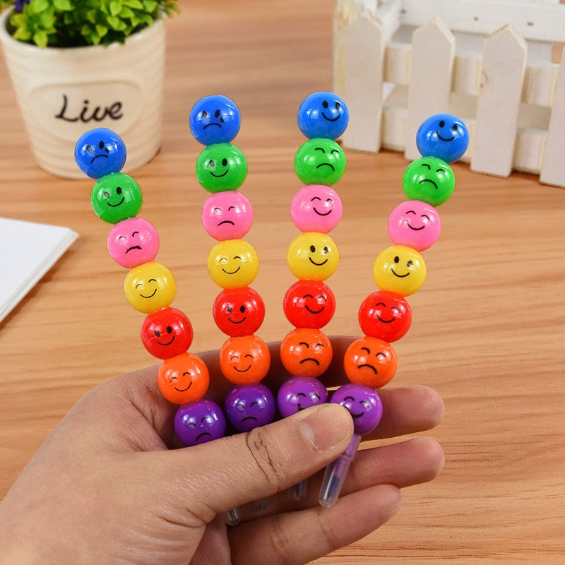 5/10Pcs Lollipop Building Block Crayon Pencil Painting Pen Kids Birthday Party Favors Pinata Fillers Back To School Stationery