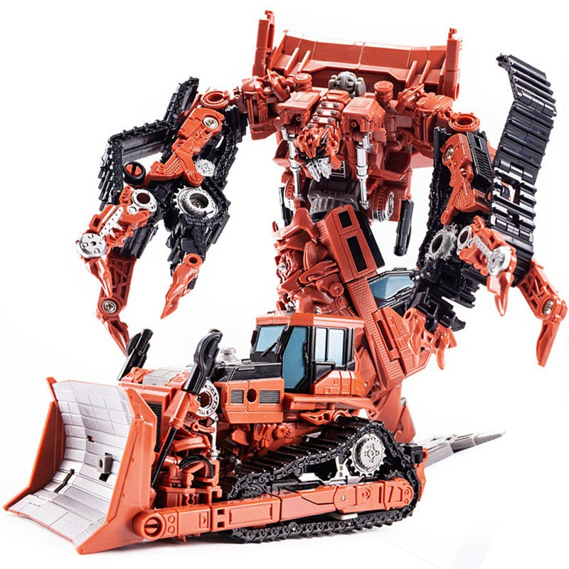 DD02 Anime Transformation Toys AOYI 8 EM 1 Boneco Articulado Maneiro Modelo Scrapper G1 KO SS60 Devastator Engenharia Carro Robô Menino