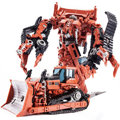 DD02 Anime Transformation Toys AOYI 8 EM 1 Boneco Articulado Maneiro Modelo Scrapper G1 KO SS60 Devastator Engenharia Carro Robô Menino