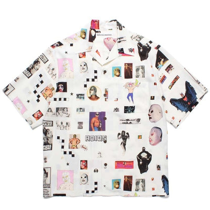 Latest Trend WACKO MARIA 25SS Vintage Denim Rope Crop Casual Hawaii Beach Holiday Mens Womens Casual Short Sleeve Shirt Tops