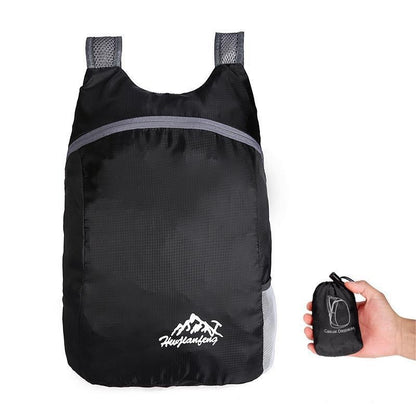 Bolsa esportiva leve para exterior mochila impermeável resistente ao desgaste mochila de viagem mochila dobrável pequena mochila de armazenamento
