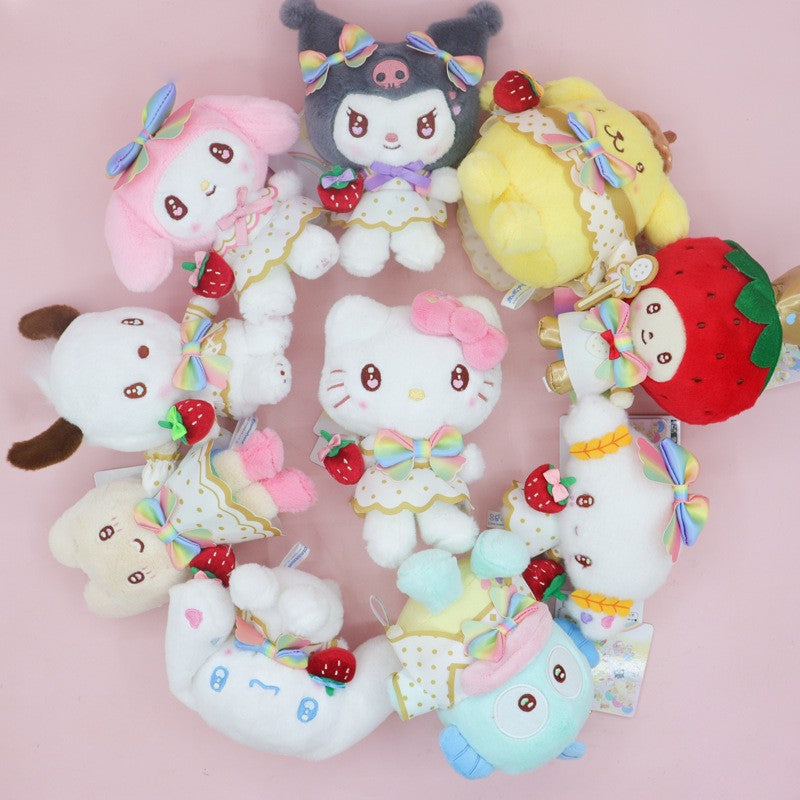 Desenhos Animados Anime Bonecos de Pelúcia Animais de Pelúcia Pingentes de Bolsa Chaveiros de Pelúcia Presentes de Natal Aniversário Formatura Para Crianças