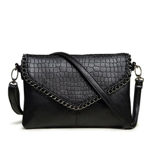 Niche Design Chain Solid-Color New Style Women's Crossbody & Shoulder Bag