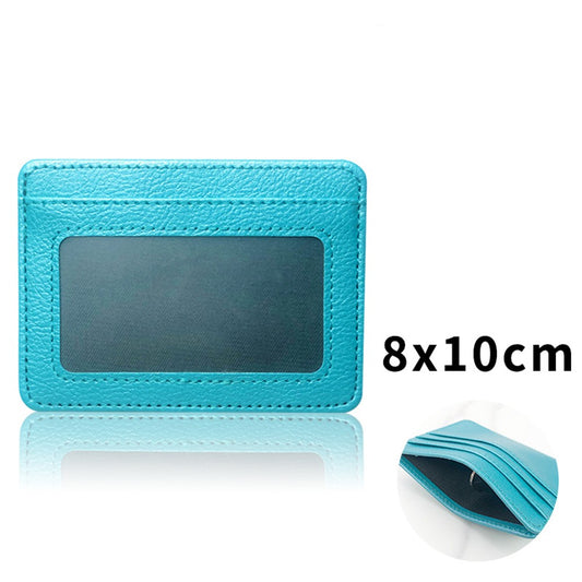 Custom Name ID Card Holder Fashion Slim Women Personalize Initials Mini Credit Card Wallet DIY Men Gift Engrave Logo Cardholder