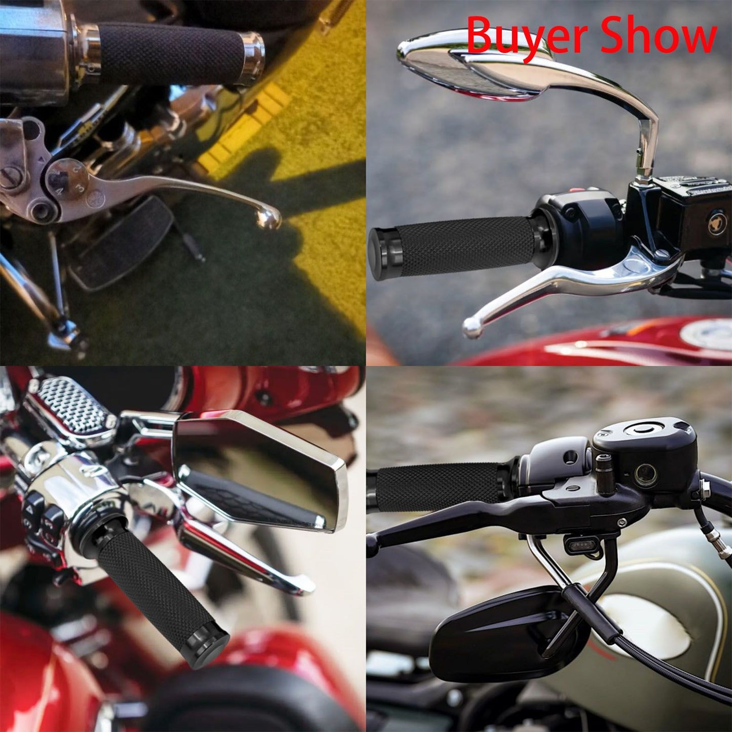 Manoplas de Guidão de Moto 1"25mm Para Harley Touring Road Street Glide Sportster 883 1200 72 XL Dyna VRSC Softail Custom
