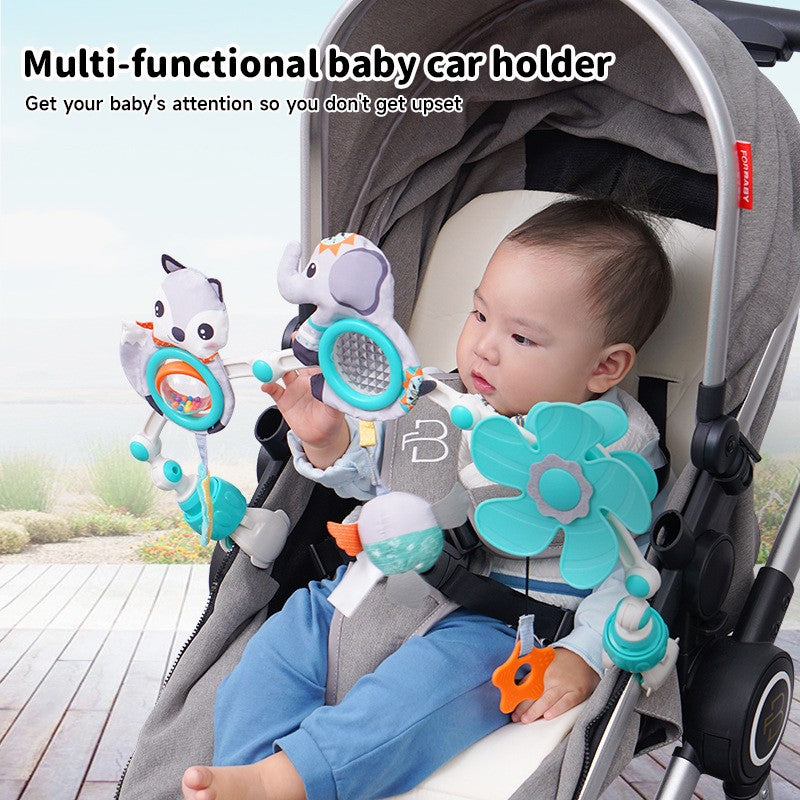 Children Activity Arch Toys Sensory Development Fine Motor Skills Toys Collapsible Hanging Mobile Toys Baby Car Seat Toys Gift