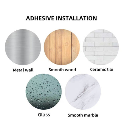 Kitchen Paper Towel Holder Adhesive Tissue Hanger Toilet Roll Paper Dispenser Cabinet Storage Napkin Rack Bathroom Accessories