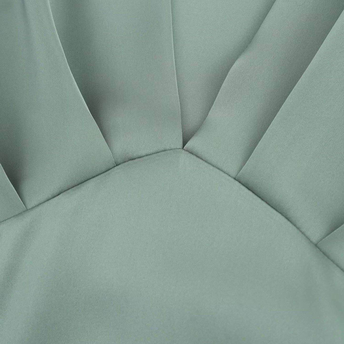 TRAFZA Women Elegant Solid Satin Dress Sexy V Neck Short Sleeve Midi Dress 2025