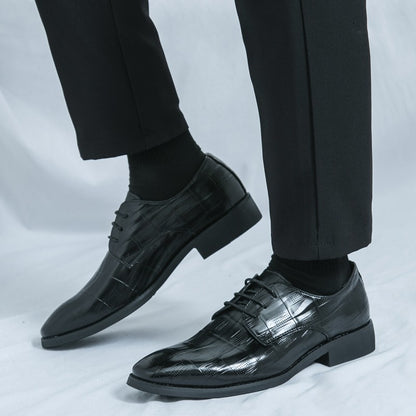 Classic Men Oxford Leather Shoes High Quality Men's Dress Shoes Casual Business Shoes Loafers Male Brogues Formal Shoes Man