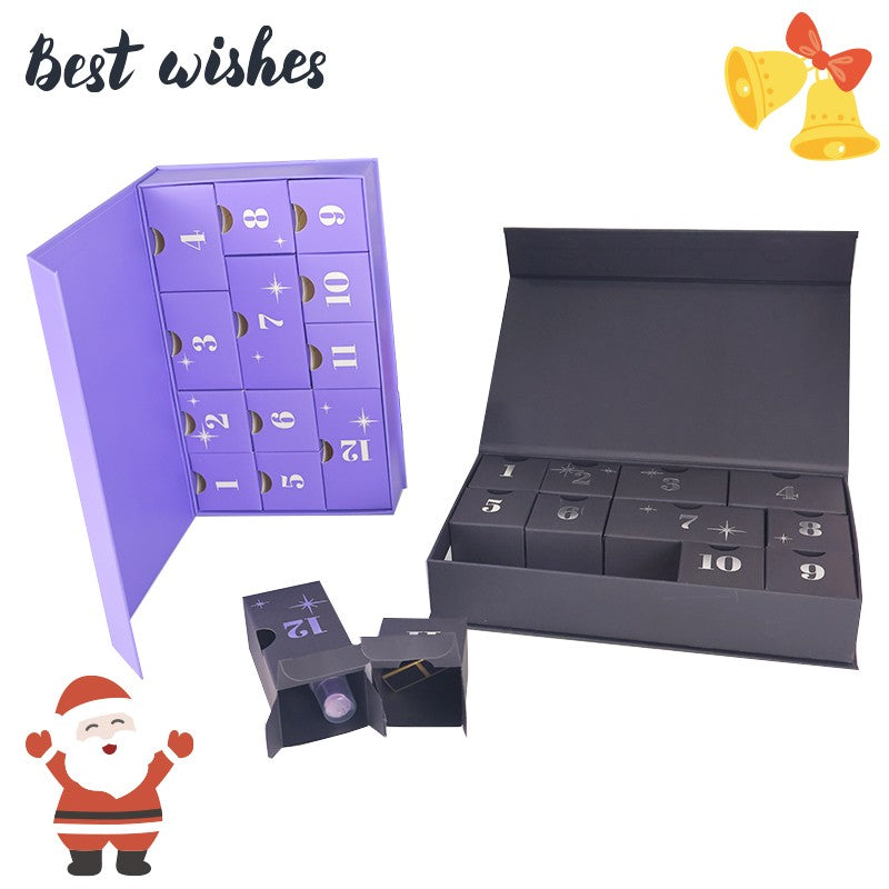 12 days Advent Calendar  Christmas DIY Box Set  Christmas Countdown Calendar Holiday Premium Surprise Christmas Gifts