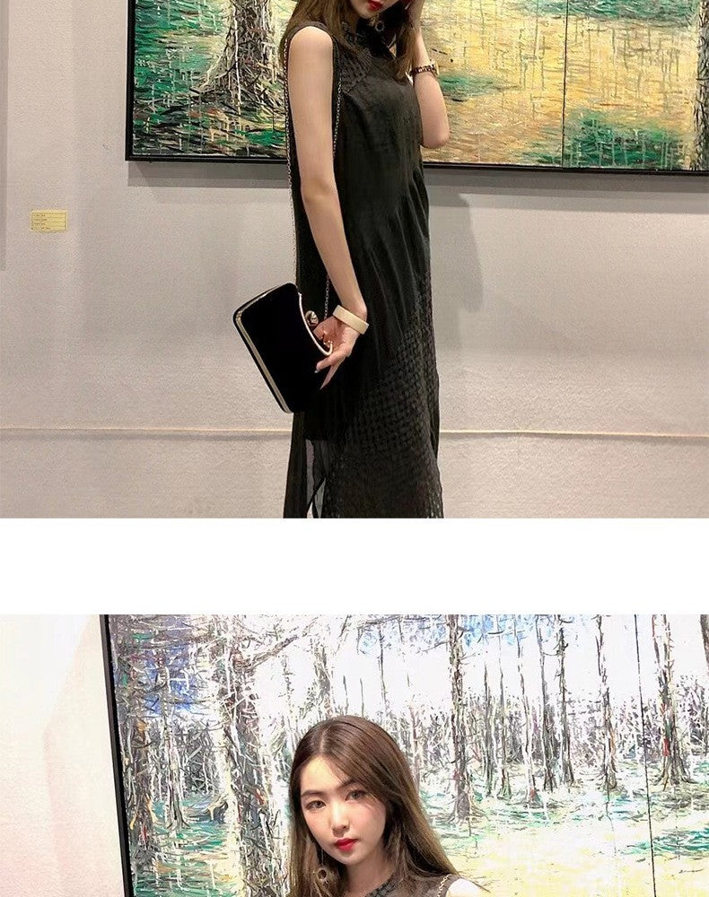 Luxury Black Satin Evening Clutch Bag High-Quality Flannel Small Handbag Elegant Dinner Party Crossbody Wallet for Women