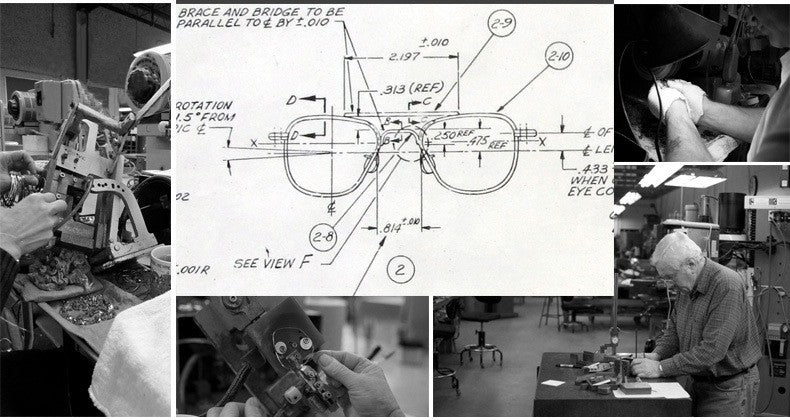 RE Sunglasses Man USA Army Military Aviation Pilot Sunglasses Woman Glass Lens Luxury Brand Retro Titanium Frame High Quality