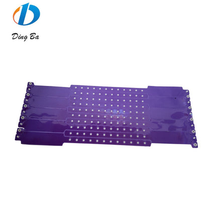 1000 Pcs Neon Wristbands for Events Multicolor Vinyl Wristband Plastic Arm Band Identification Wristband with Snap for Party