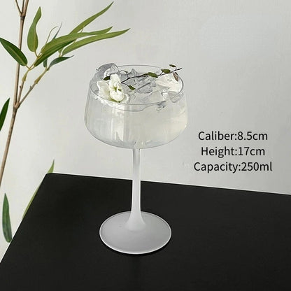 Copo de Coquetel Criativo Estilo Japonês Taça de Vinho Tinto em Torre Copos de Vinho de Fruta Taças de Martini Ferramentas de Bar e Cozinha