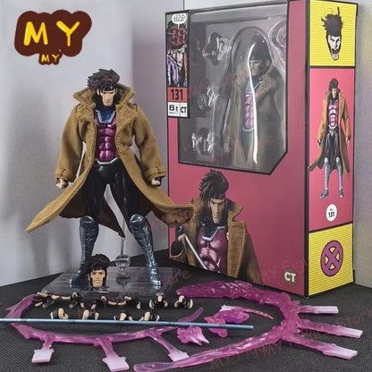 CT Toys Gambit Wolverine Figure Mafex 138 Hellverine Mafex 96 Boneco de Ação X-Men Marrom Quadrinhos SHF Modelo KO Boneco de Brinquedo