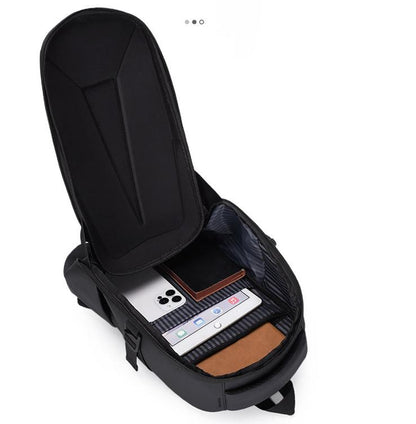 Mochila Rígida Masculina Equipamento de Cavaleiro Esportes ao Ar Livre Bolsa para Motocicleta Mochila para Motocicleta à Prova d'Água Mochila para Computador