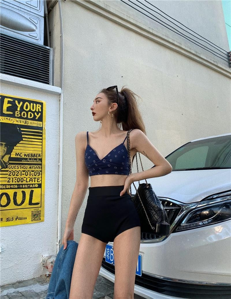 Black Shorts Women Skinny High Waist 5XL Solid Summer New Hot Girl Dancing Hipster K Pop Sexy Club Streetwear Hip Hop Casual Ins