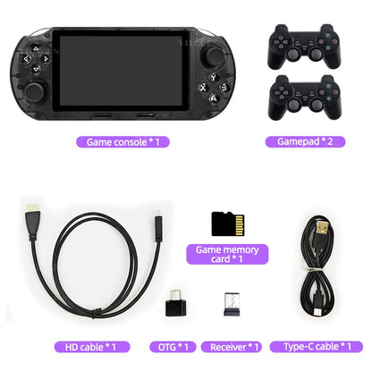 VILCORN SF3000 HD Handheld Game Console for PS1 MAME Retro Emulator 4.5 inch FHD Portable Gaming Machine Christmas Gift