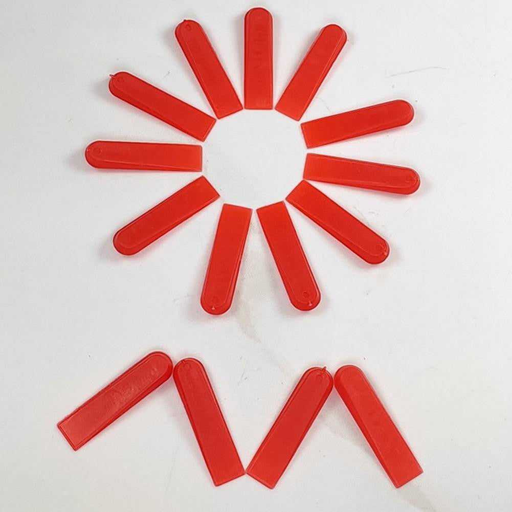 100 unidades Reutilizáveis 5 mm Cunhas Niveladoras de Plástico para Azulejos Clipes Niveladores de Piso Localizador para Assentamento de Cerâmica Ferramentas de Ajuste para Construção