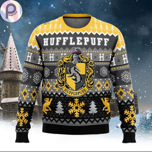 Autumn Harries Youth Children Sweater Magic Movie Christmas Ugly Sweater Potters Kawaii Anime Festival Friends Gathering Winter