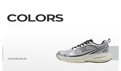 Xtep Juechen 6.0 Vintage Running Shoes Male 2025 Spring Shock Absorption Sports Shoes Street Daily Leisure Sneakers 875119110027