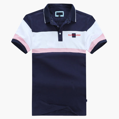 Summer New Short Men's Polo Contrasting Golf Polo for Men Casual Fashion Homme Polo 100%Cotton France Style Tops Size M to 3XL