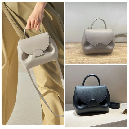 French Style Niche Fashion Crossbody Top Handle Bag Women Pu Leather Casual Daily Luxury Handbag Adjustable Shoulder Strap Y2k
