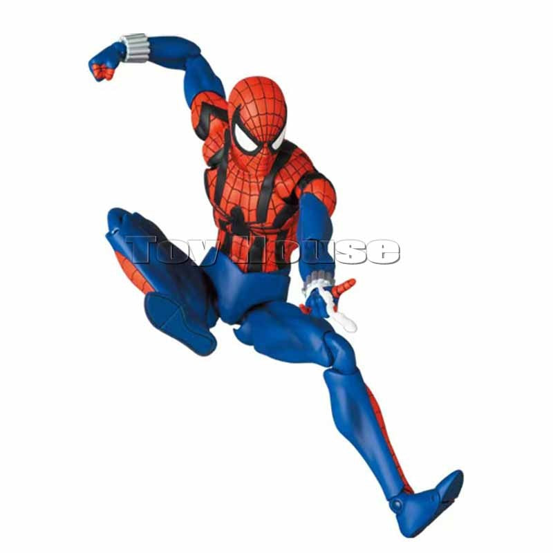 Em estoque, linha completa de brinquedos CT Toys, Homem-Aranha Mafex 143 Ben Reilly Comic Ver The Amazing Spider-Man 001, brinquedo de anime e boneco de ação, presente.