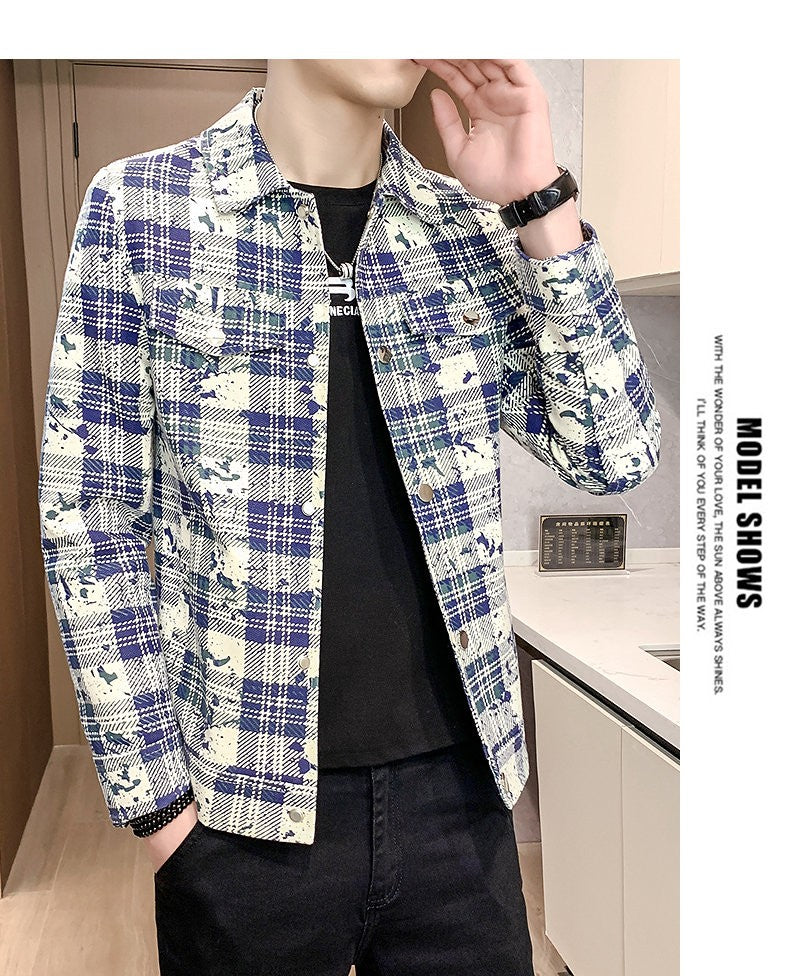 Winter Short Wool Blends Jackets Men's Brand Casual Business Trench Coat Thickened Warm Social Streetwear Overcoat