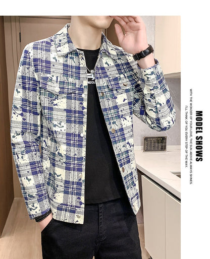 Winter Short Wool Blends Jackets Men's Brand Casual Business Trench Coat Thickened Warm Social Streetwear Overcoat