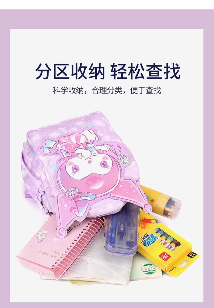 Children schoolbag new style kindergarten fashion cartoon backpack large capacity light backpack