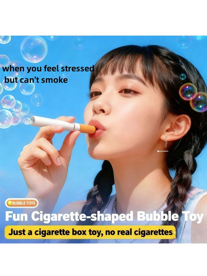 2026 Cigarette-shaped Bubble Maker Stress Relief Wand Toy Desk Party Photo Prop for Children Adult Gift